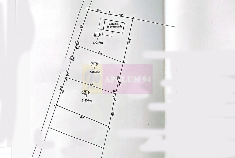 Casa pe structura metalica si teren de 757 mp de vanzare in Brebu